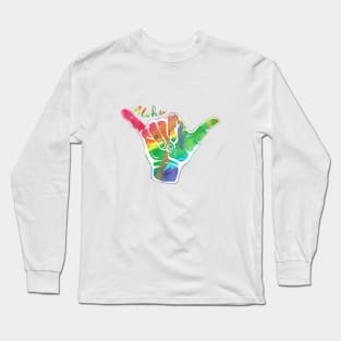 Shaka sign Long Sleeve T-Shirt